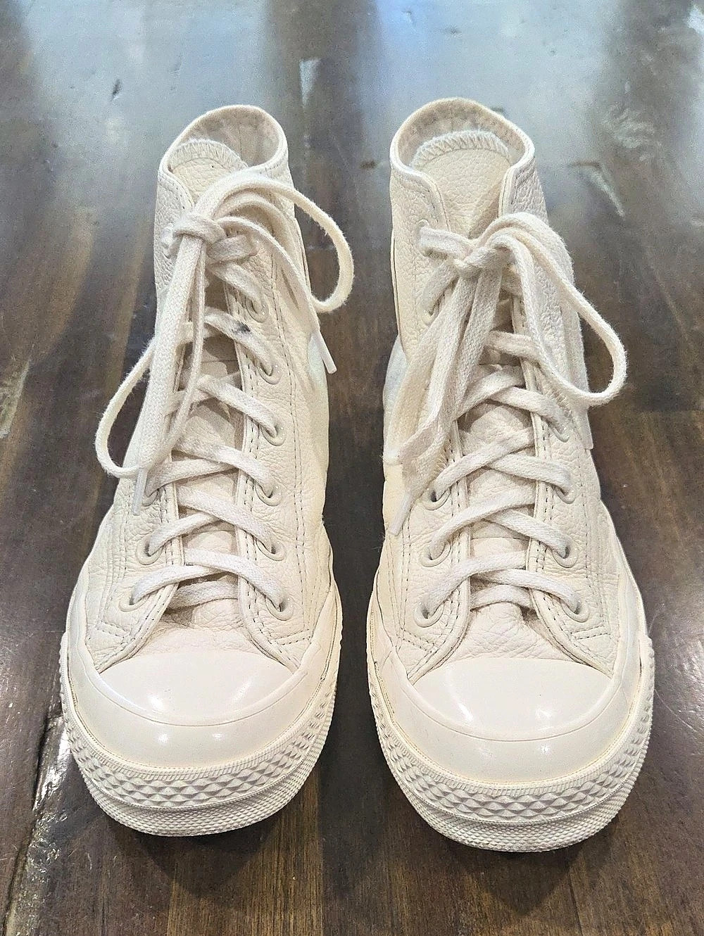 Converse Chuck Taylor 70 High Top Tonal Leather Egret